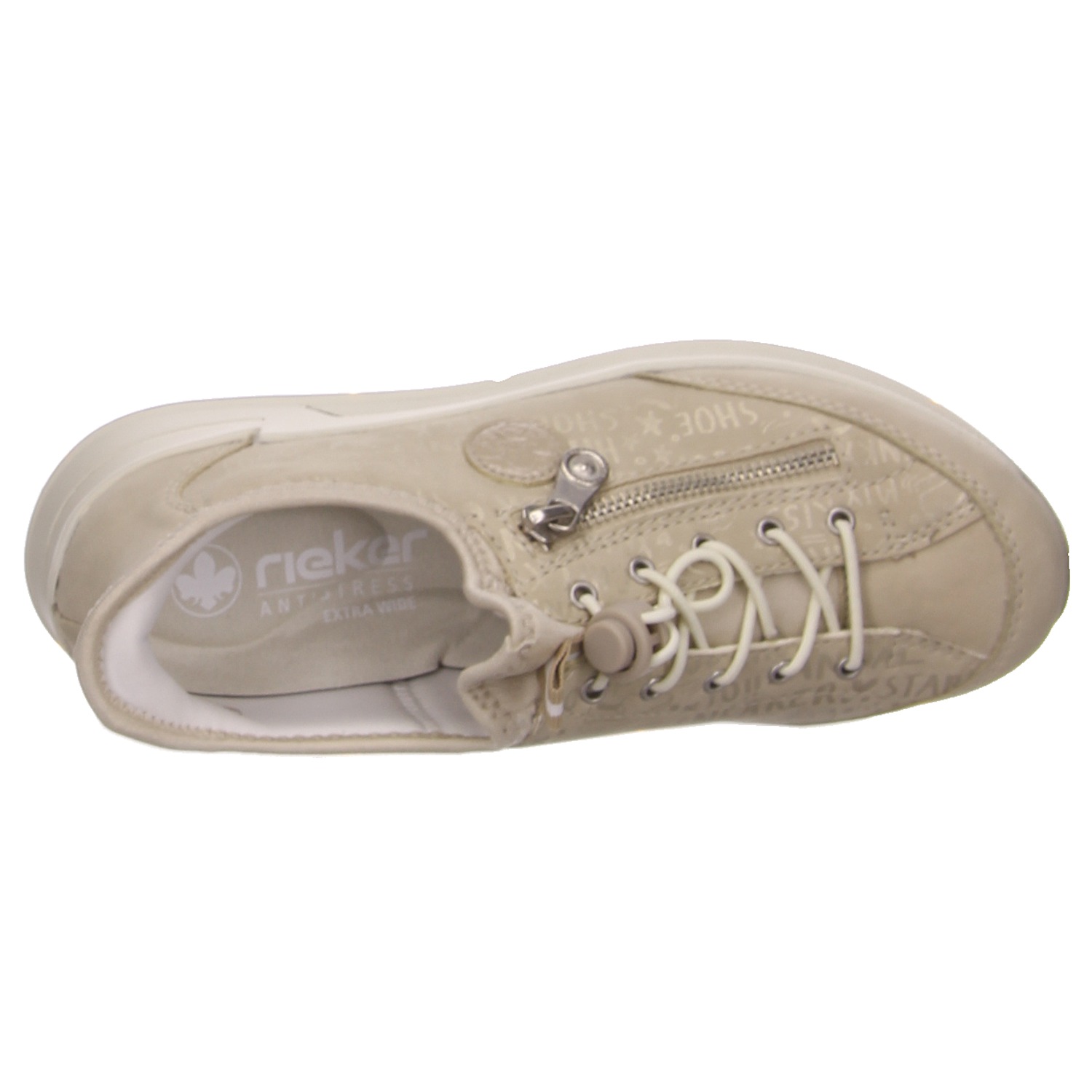 Rieker Sneaker beige beige