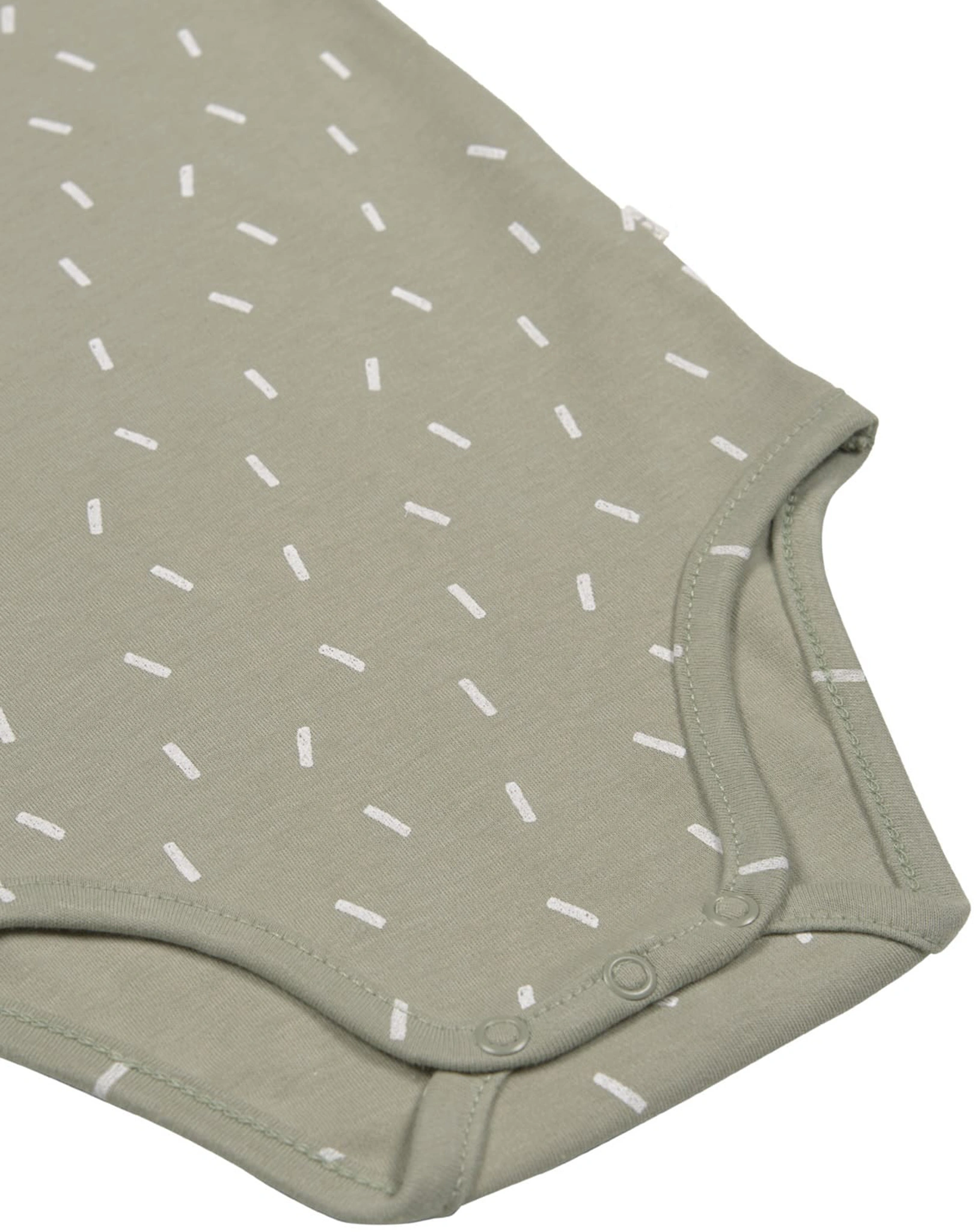 Wickel-Langarmbody SPECKLES in olive