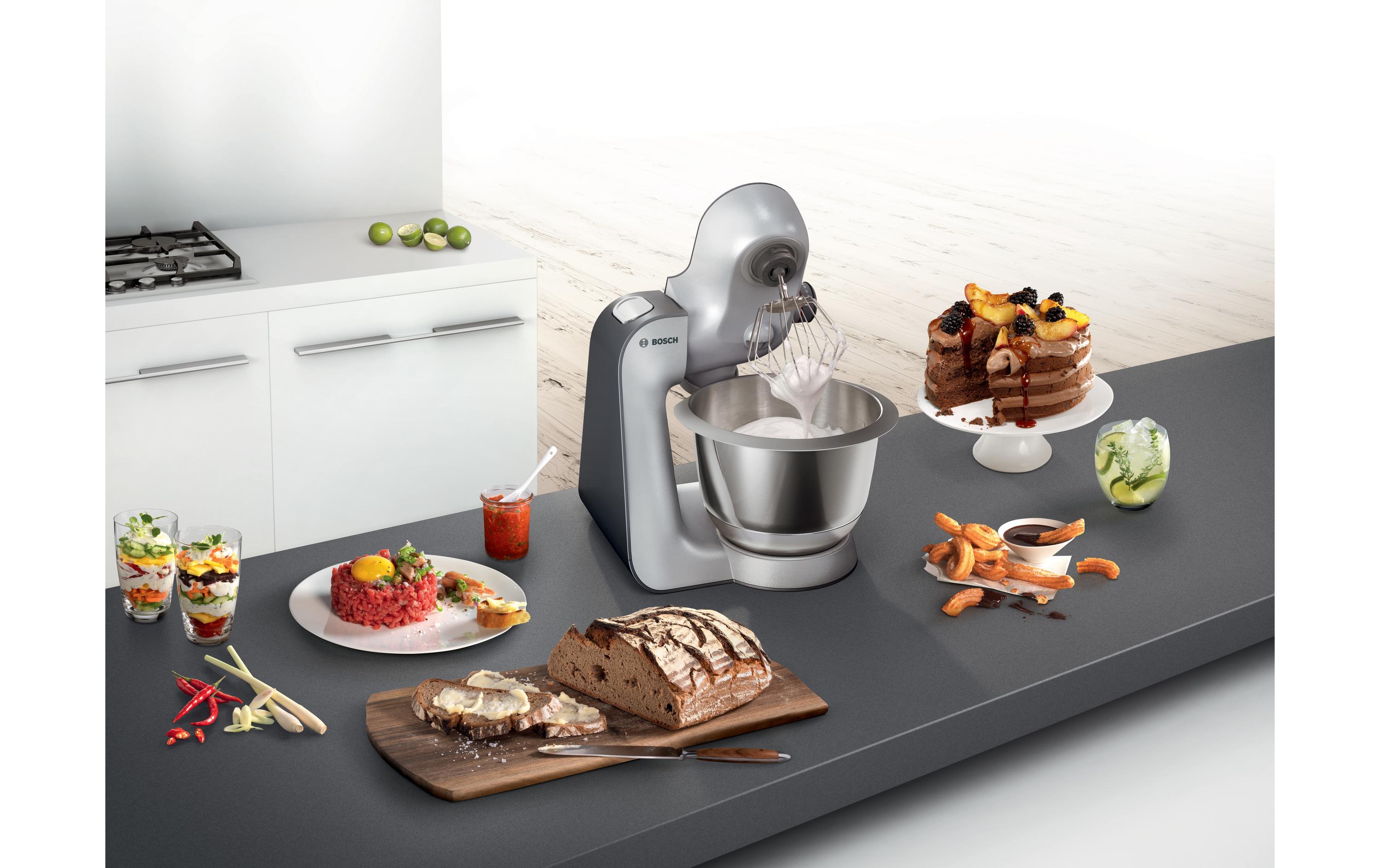 Küchenmaschine Serie 4 MUM59S81DE Anthrazit/Silber<br>Küchenmaschine