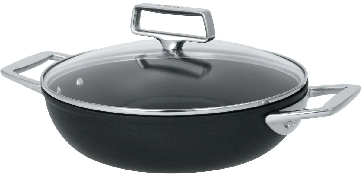 Sauteuse deux anses Castel'Pro fixe 24cm Cristel