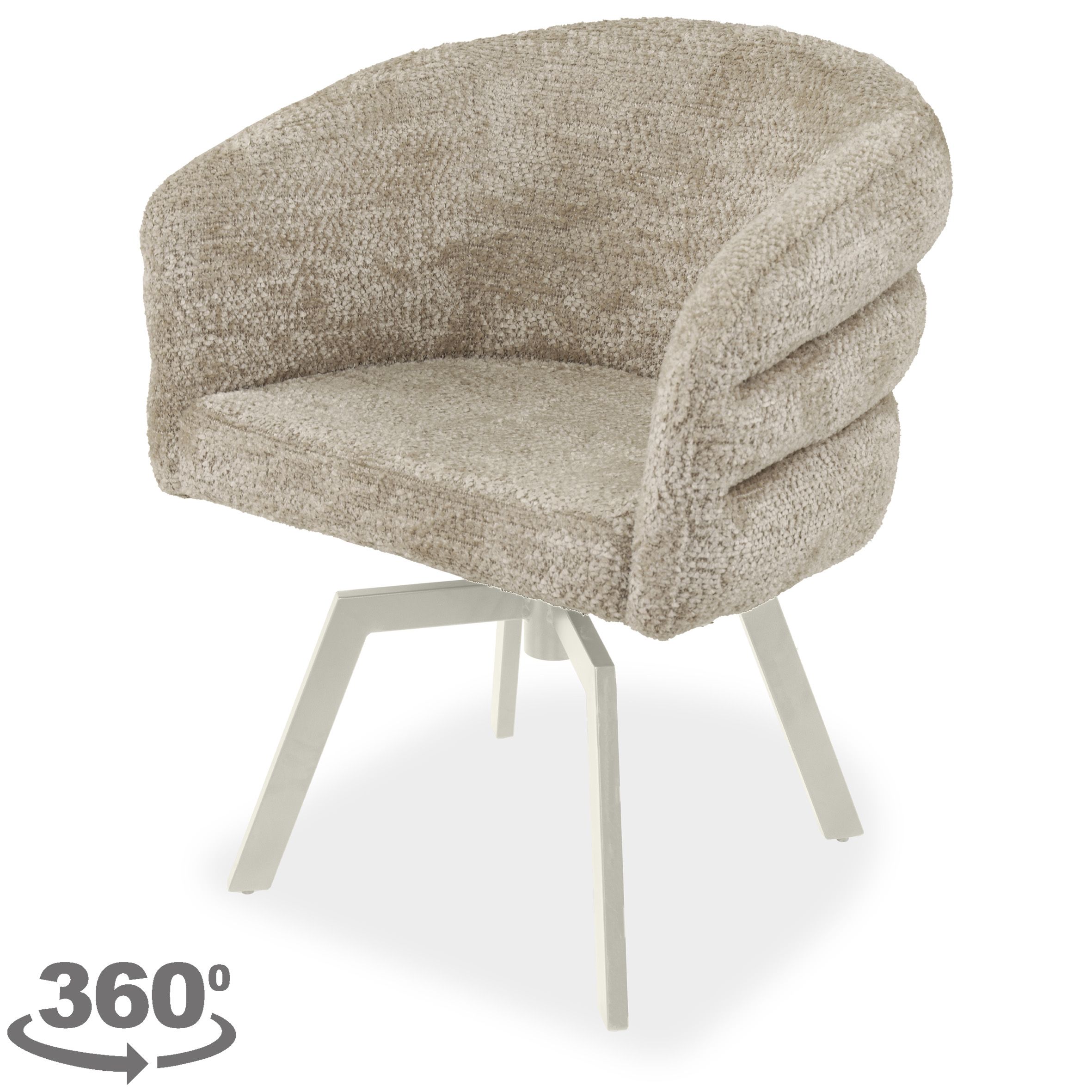 Eetkamerstoel Dumile B65 x D60.5 x H81.5 cm