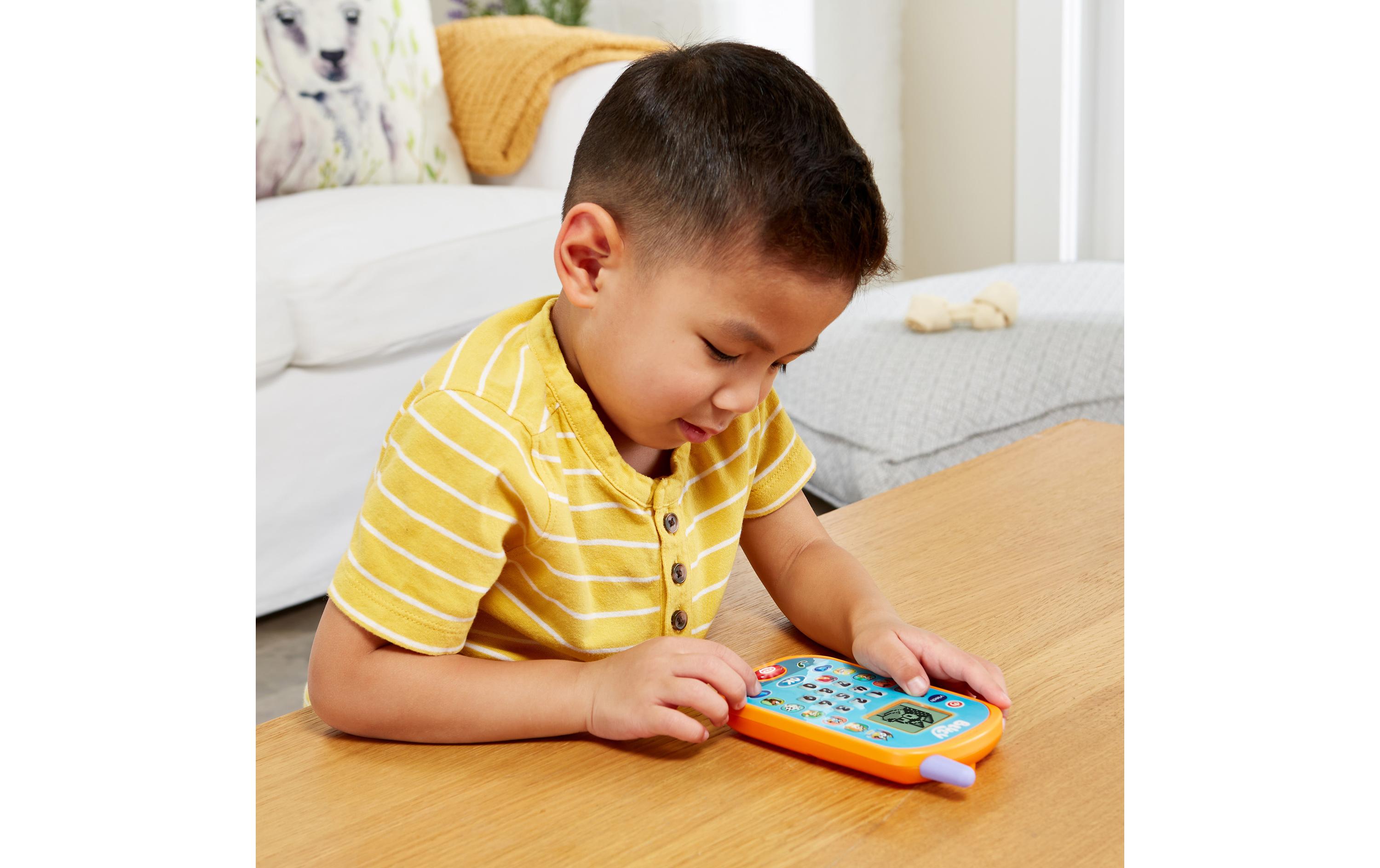Lernhandy Bluey -DE-Interaktives Lernspielzeug im Smartphone-Design