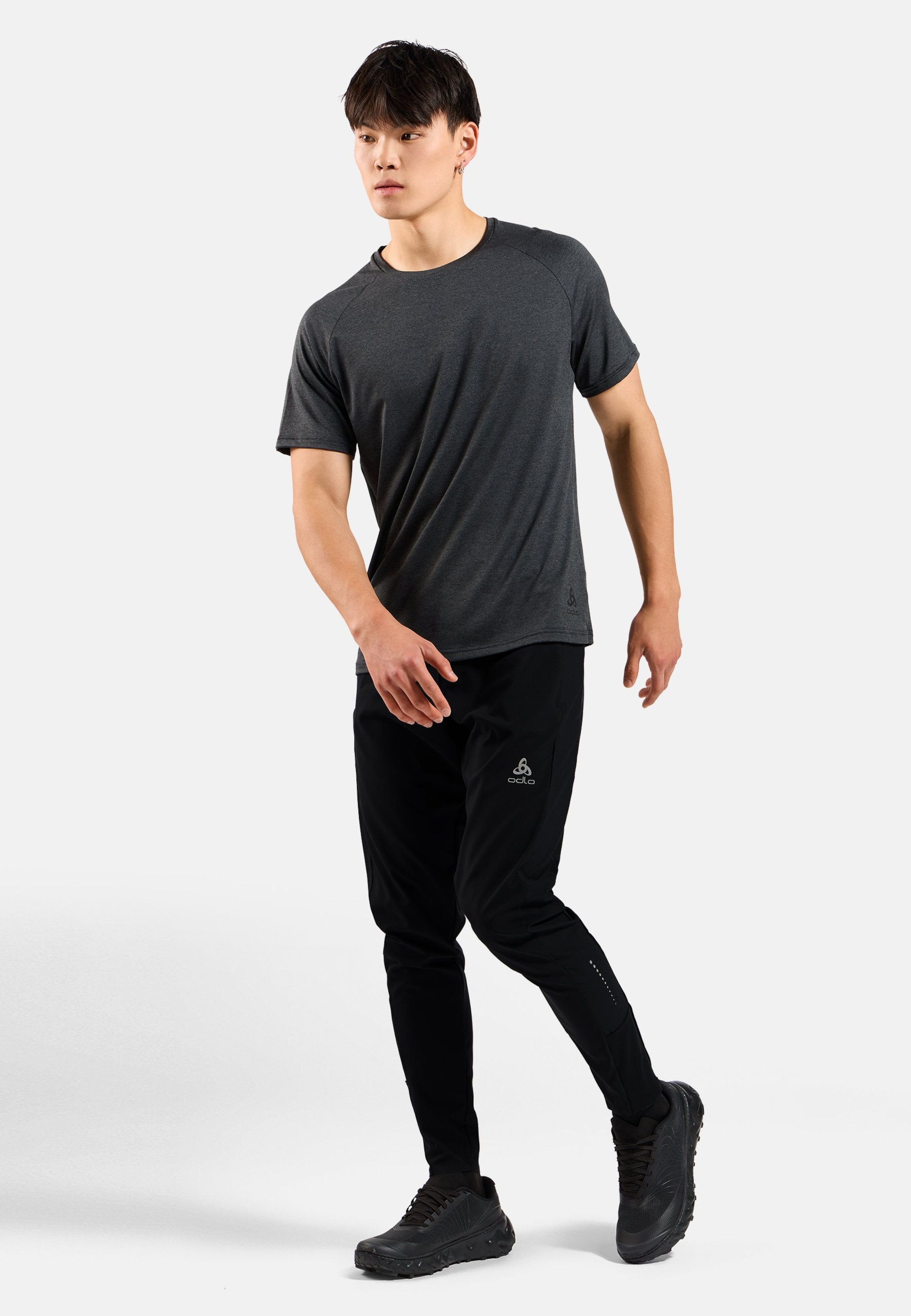 Herren Zeroweight Laufhose in black