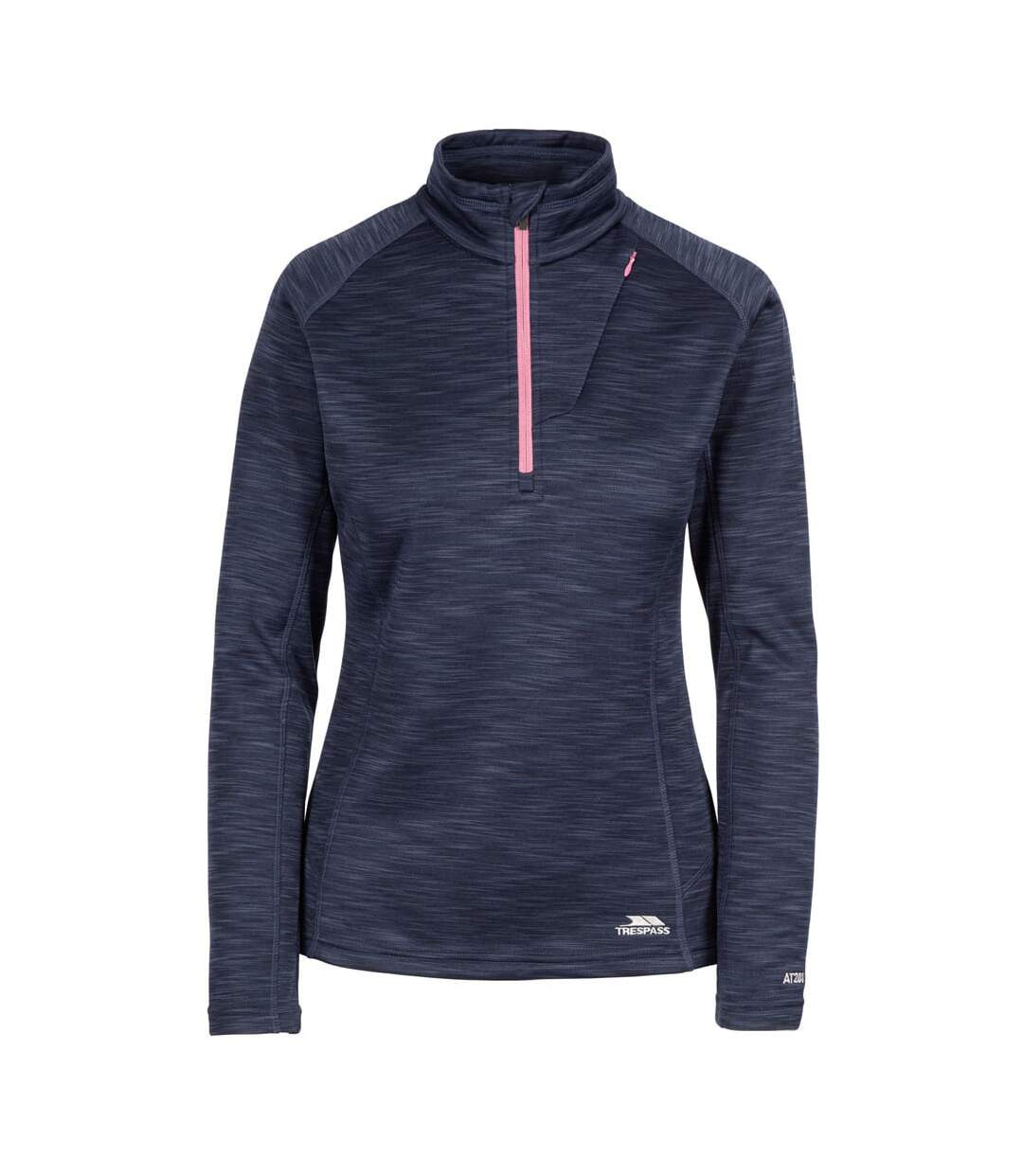 Trespass - Polaire FAIRFORD - Femme (Bleu marine Chiné) - UTTP646