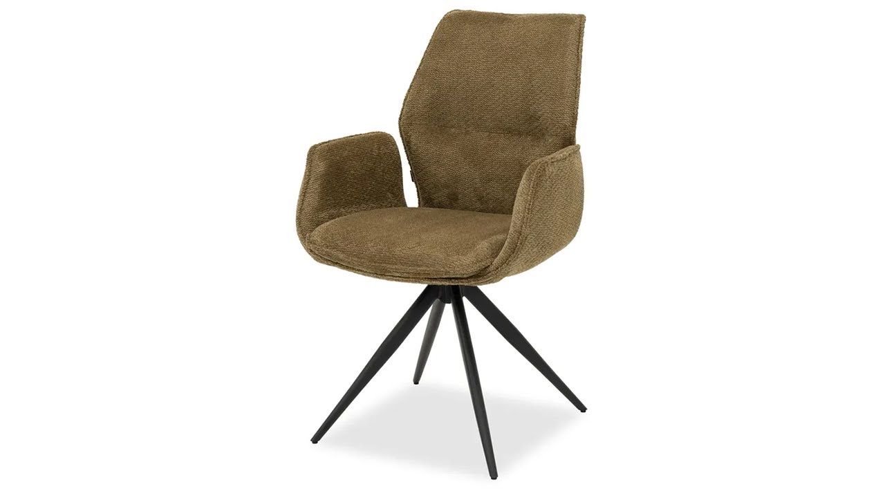 Eetkamerstoel Egon 41 Mustard Ari B58 x D63 x H92 cm