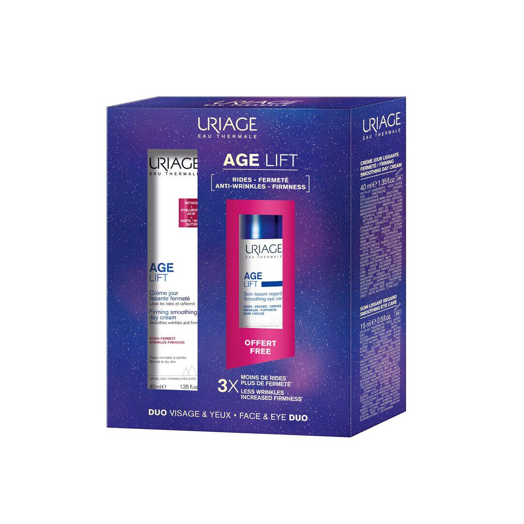 URIAGE  Age Lift Creme + Age Lift Cuidado de Olhos - 1un