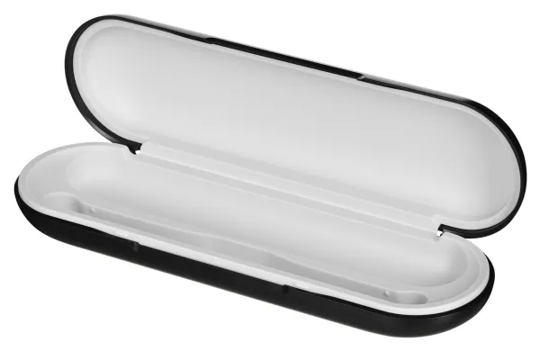 Braun 408482, Voksen, Vibrerende tandbørste, Daglig pleje, Sort, Rund, OLED