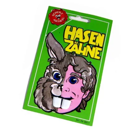 Erfurth Scherzartikel Hasenzähne