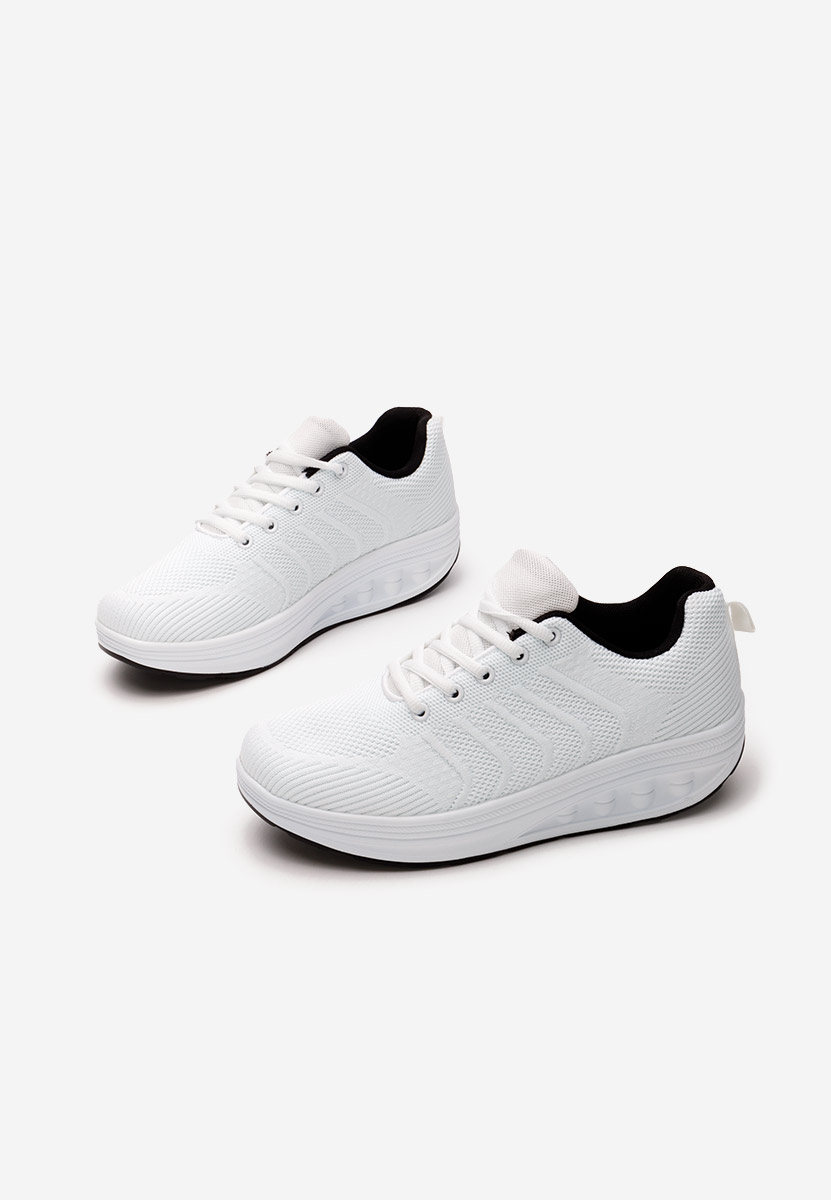 Baskets pour femme blancs Ivary