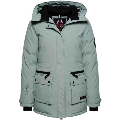 Superdry - CITY PADDED PARKA JACKET Azul
