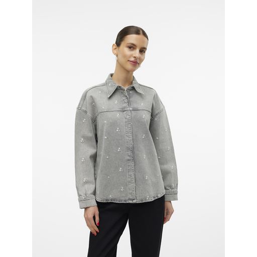 Vero Moda Denimjakke, Medium Grey Denim, L