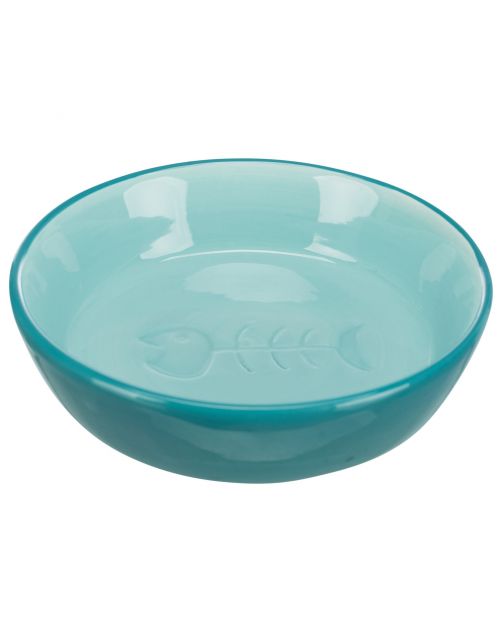 Trixie Voer\/Waterbak - Kattenvoerbak - ø13 cm 0.2 l Assorti
