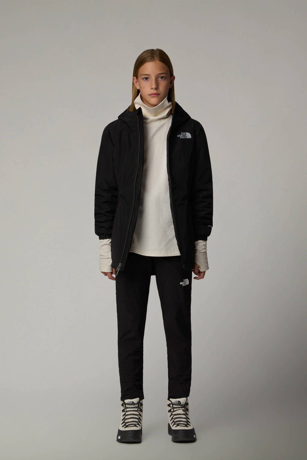 The North Face parka Hikesteller zwart