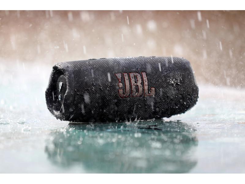 JBL Bluetooth Speaker Charge 5 Schwarz Tragbarer wasserdichter Lautsprecher mit Powerbank