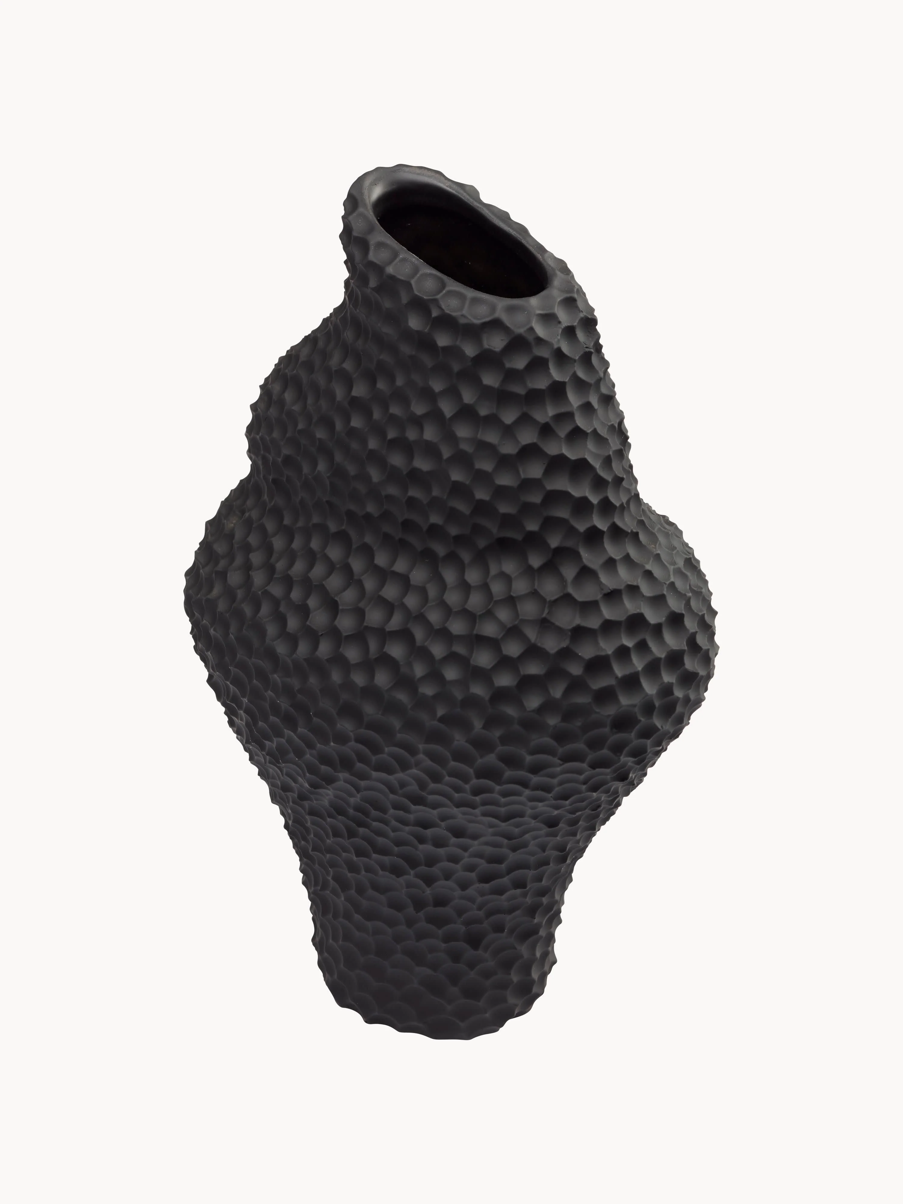 Design vaas Isla in organische vorm, H 32 cm