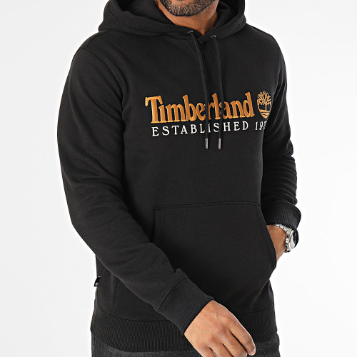 Sweat Capuche Established 1973 Noir