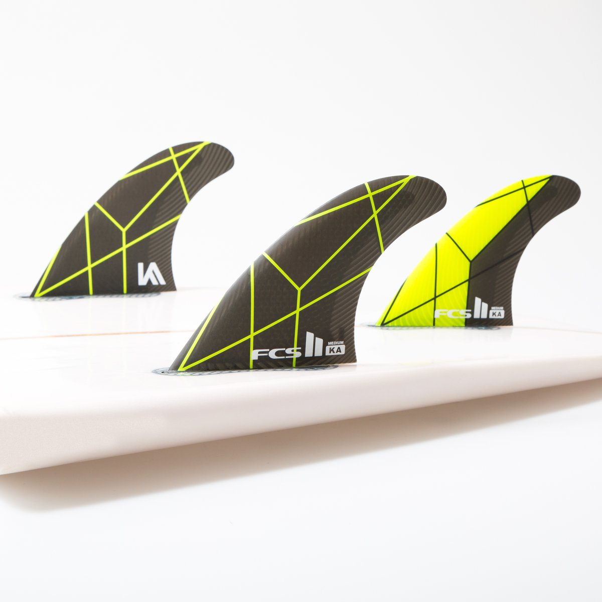 FCS FCS II KA PC Black/Acid - Small Thruster Fin
