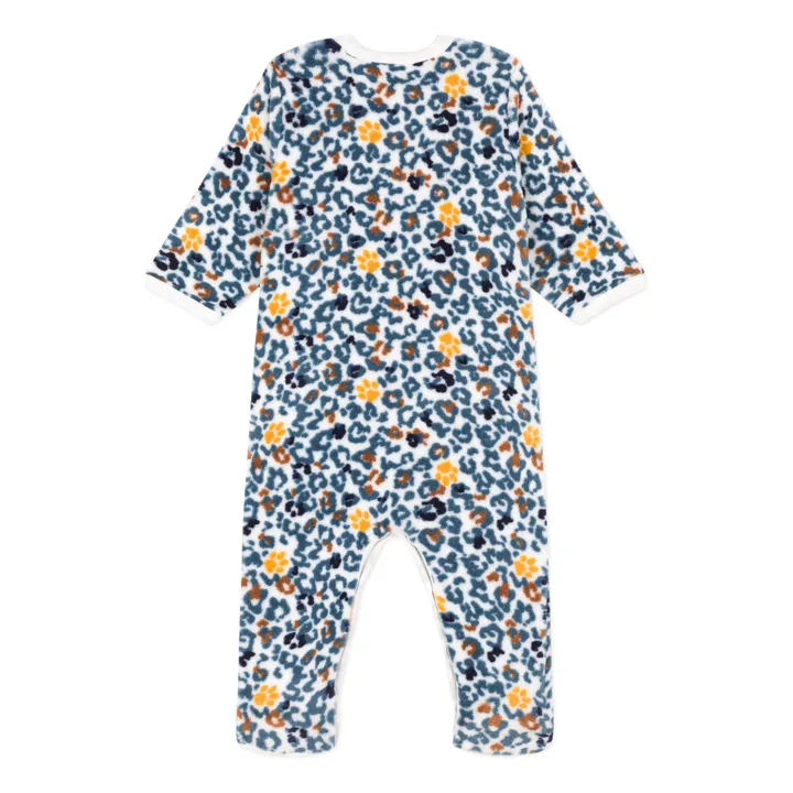 Petit Bateau Surpyjama en Polaire Imprimé | Ecru