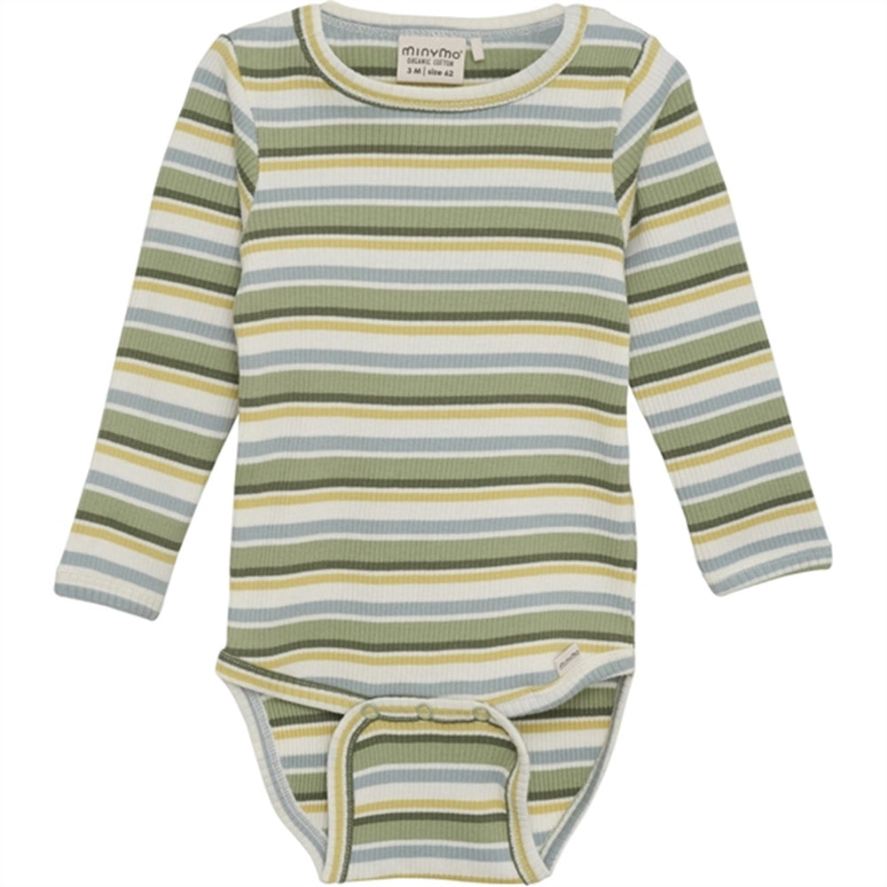 Køb Minymo Reseda Body Y/D Rib