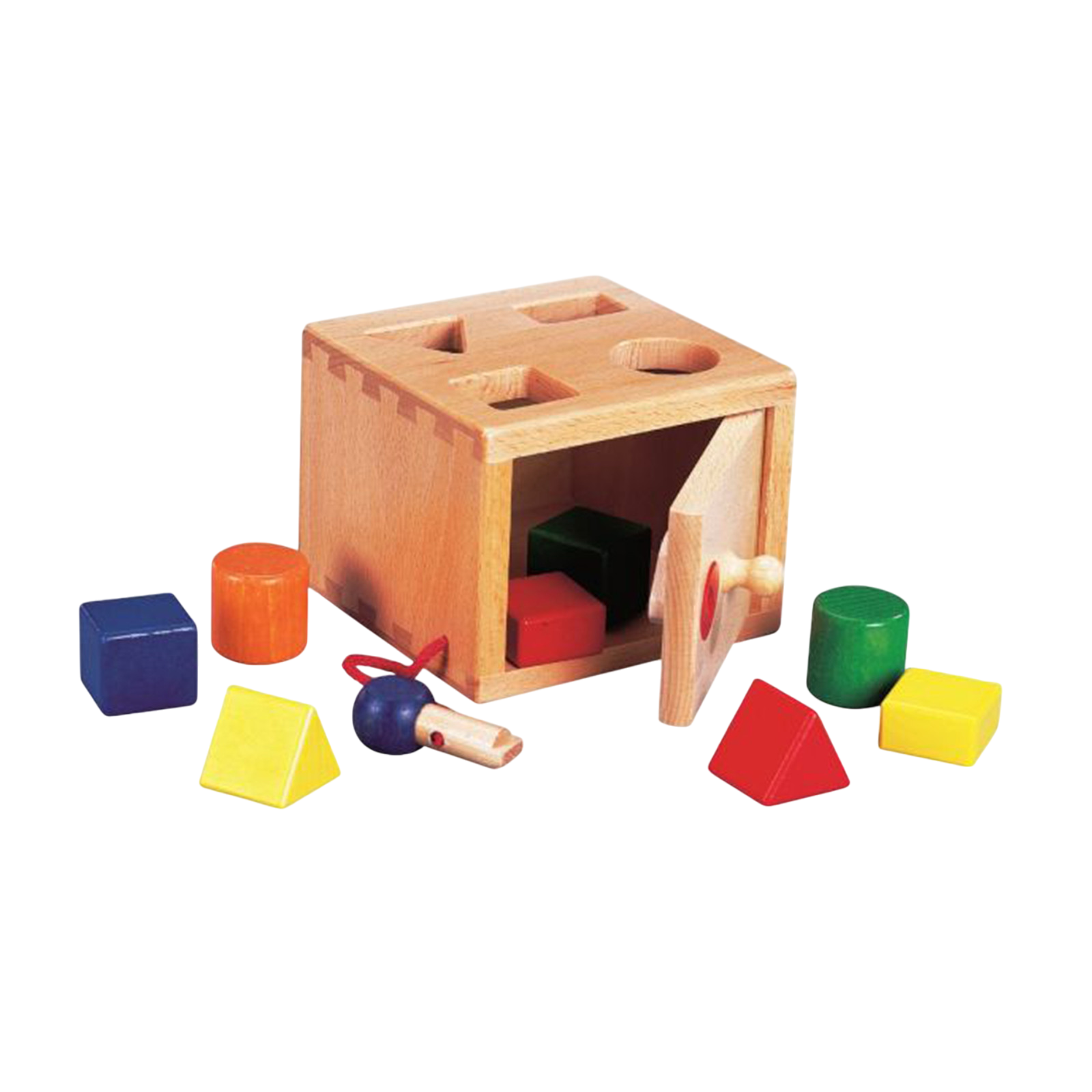 Spielba Sortierbox mit Schlüssel