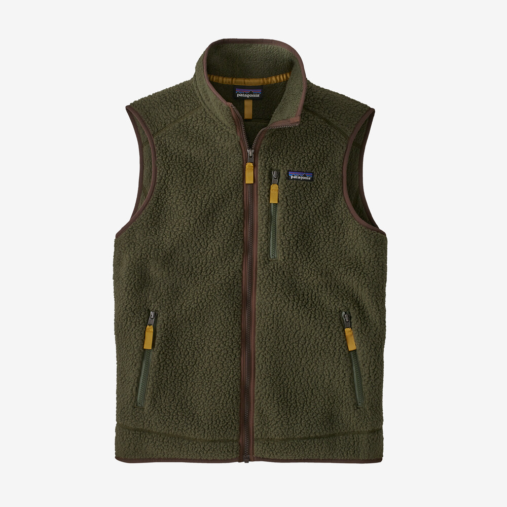 Herren-Retro-Fleeceweste