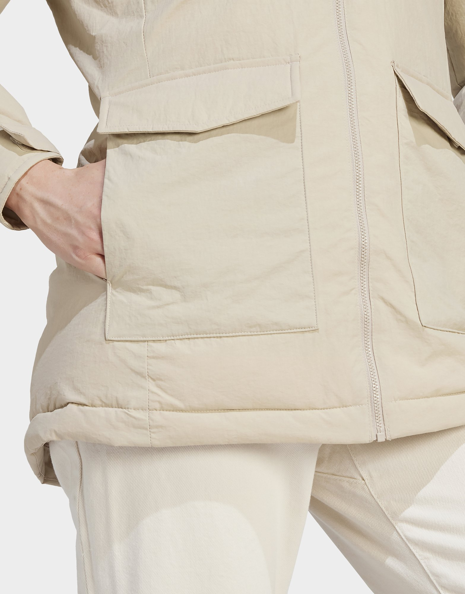 adidas Parka à capuche fourrure