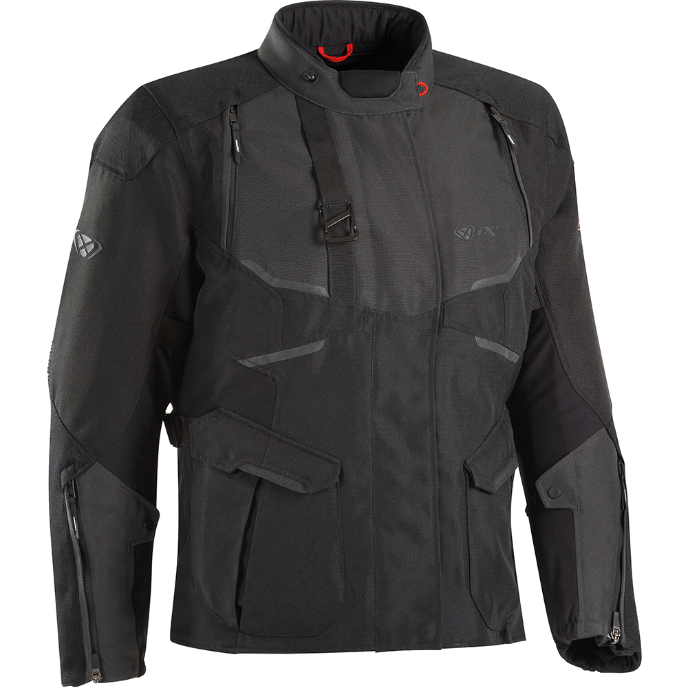Ixon - Veste femme Eddas C Lady grande taille Noir / Anthracite