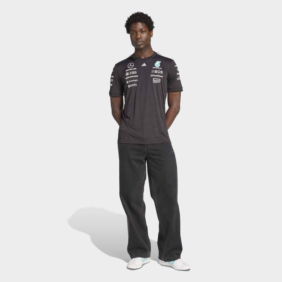 Adidas Maillot pilote noir Mercedes - AMG Petronas Formula One Team