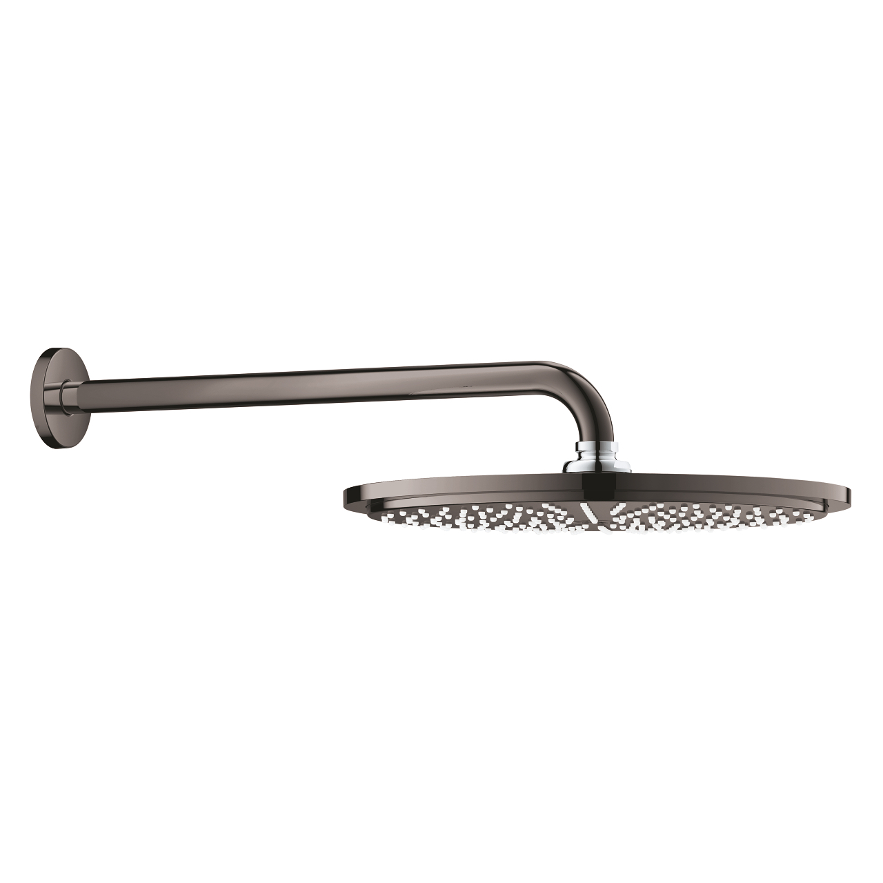 Grohe Rainshower hoofddouche met douchearm hard graphite