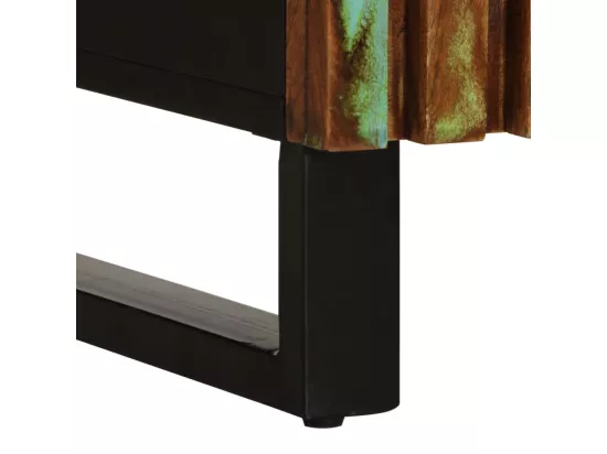 Buffet 90x34x75 cm bois d'acacia massif