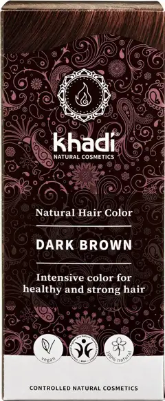 Natural haircolor donkerbruin