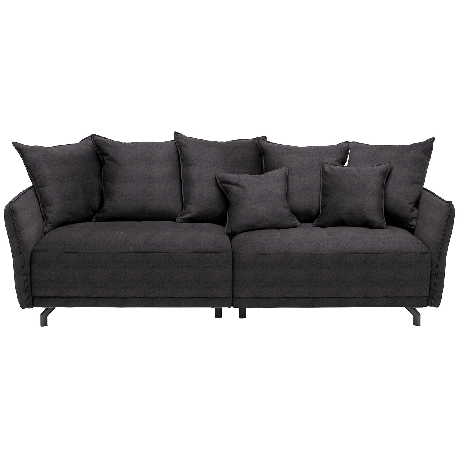 Big Sofa - graphit - Samt