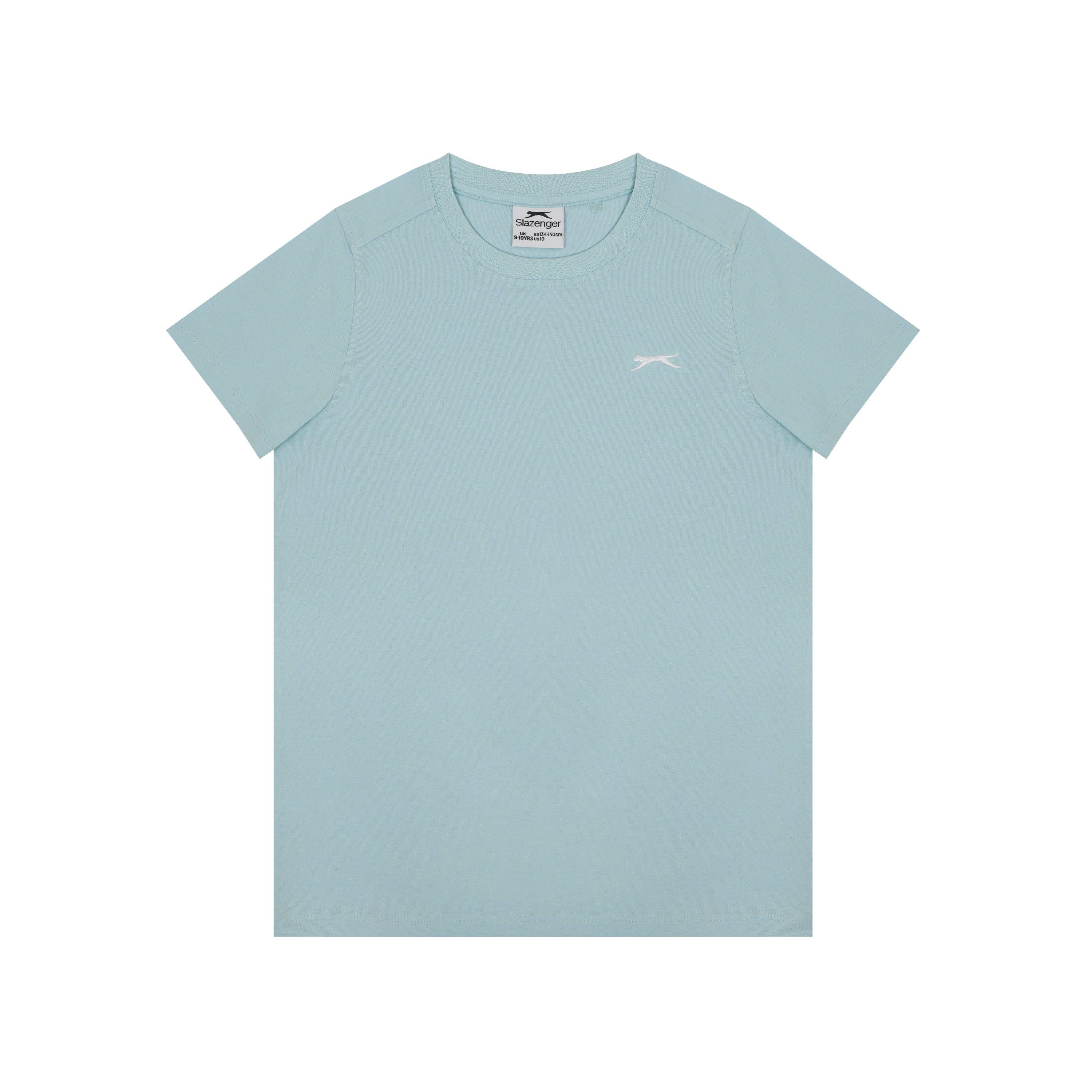 Slazenger Junior Boys Plain Tee shirt