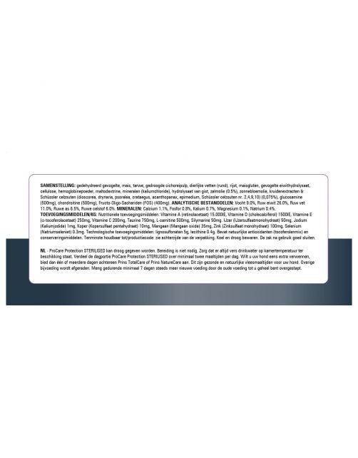 Prins Procare Protection Sterilised - Hondenvoer