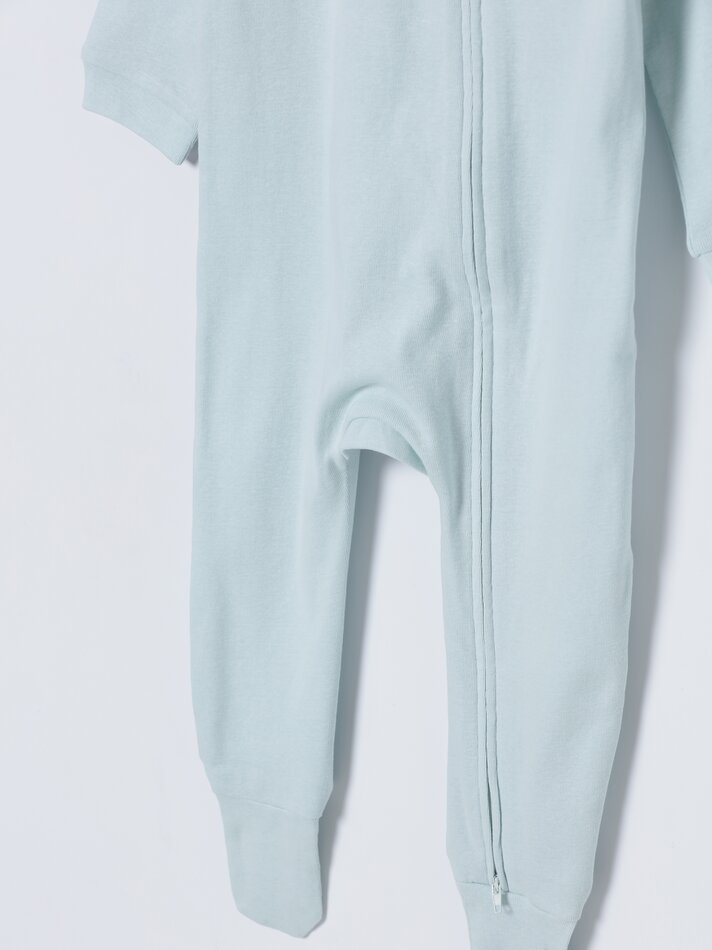Conjunto de 2 pijamas com zíper - Verde Pastel