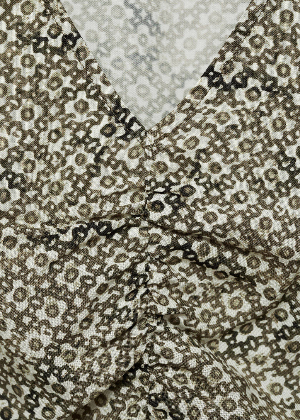 MANGO TEEN midi jurk beige
