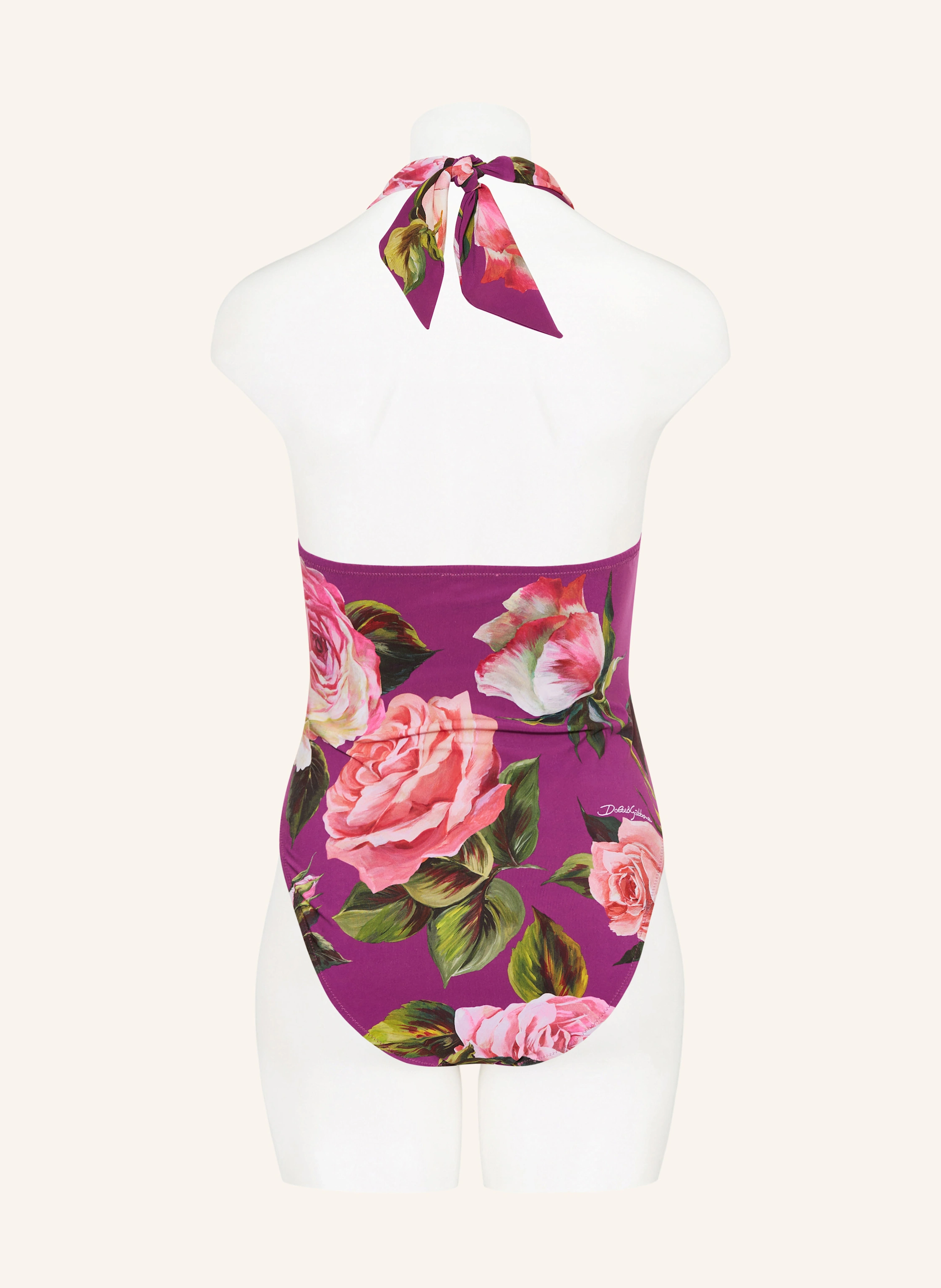 DOLCE & GABBANA Neckholder-Badeanzug