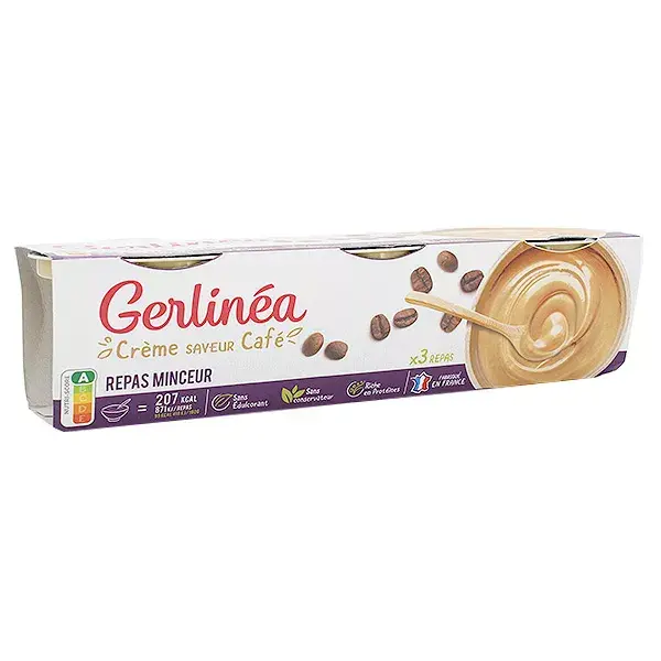Creme de Refeição Emagrecedor Gerlinéa Café 3 x 210g