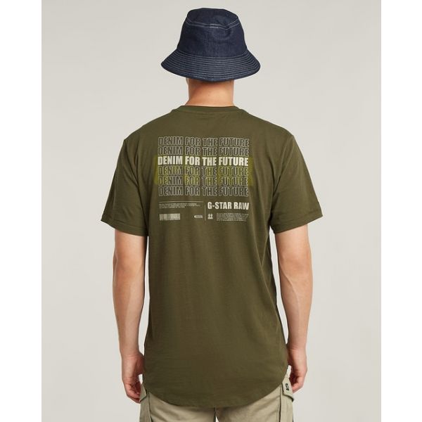 G-star T-Shirt Lash Back Gr Shadow Olive M