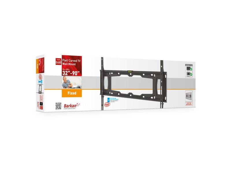 Barkan Wandhalterung WH E400 Schwarz Fixe Wandhalterung