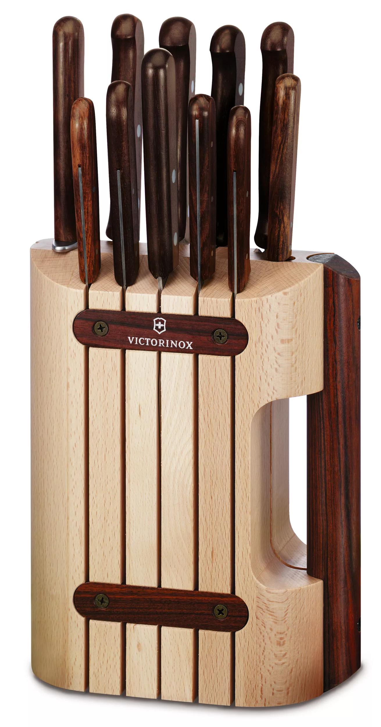 Wood Messerblock, 11-teilig-Buche