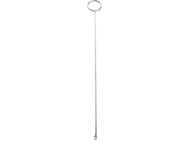 Prym Wendenadel Silber, 26.7 cm Wendenadel als geeigneter Helfer für das Wenden von Stoffschläuchen