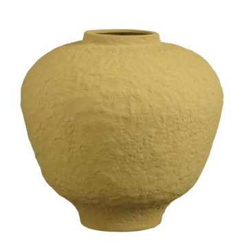 Vaas Theo-Bert Pot okergeel 38 cm x 39 cm ø
