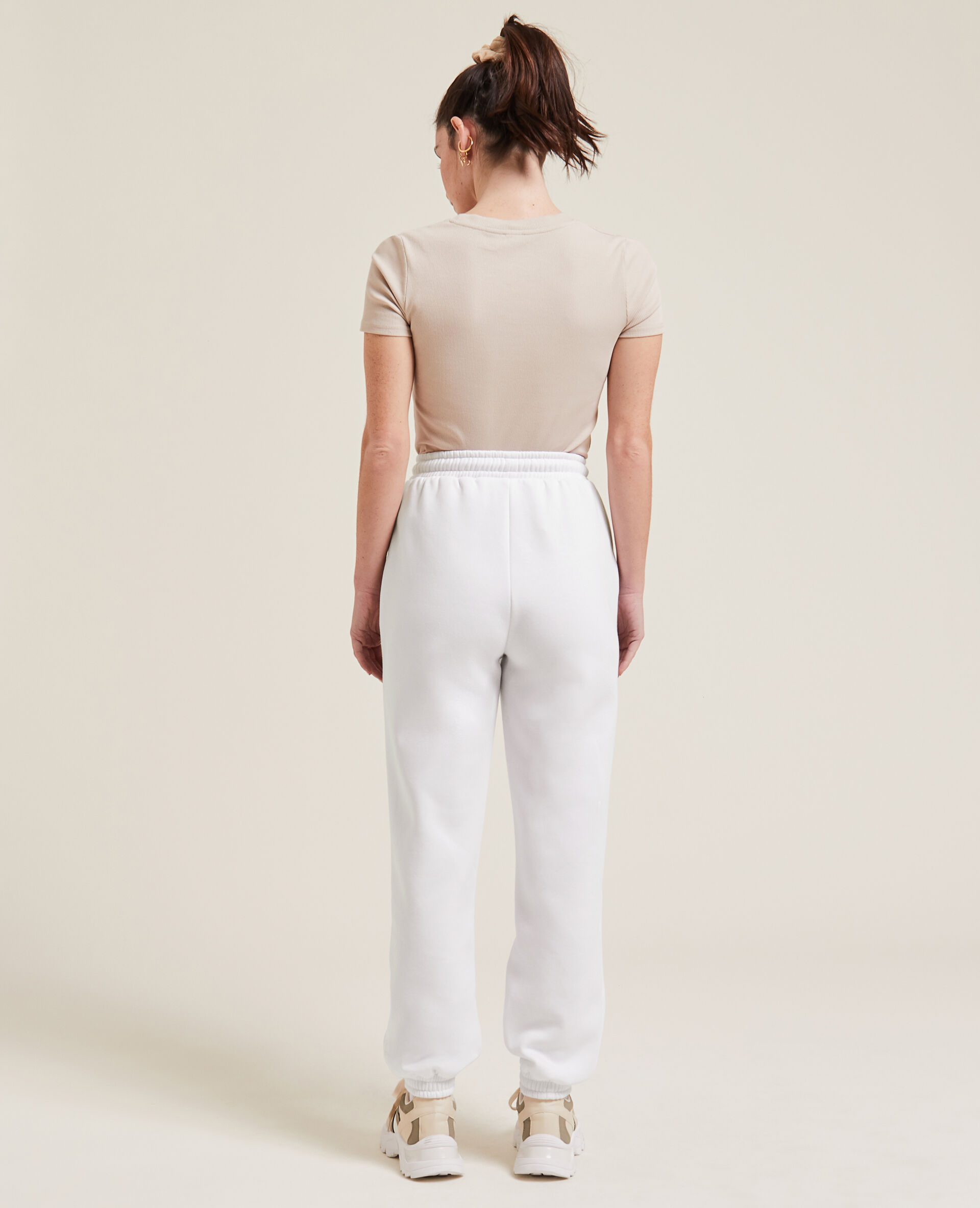 Pantalon de jogging en molleton - Blanc