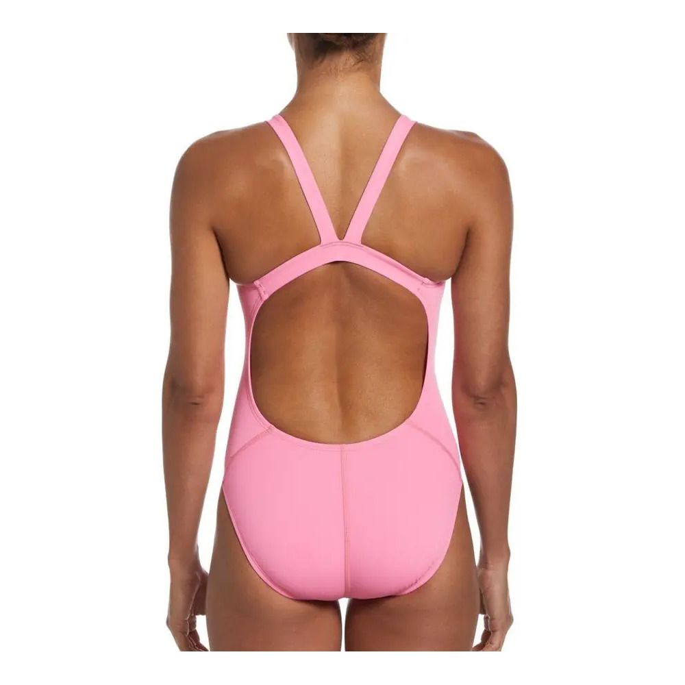 Nike Swim HYDRASTRONG SOLID SPIDERBACK - Maillot de bain 1 pièce Femme polarized pink