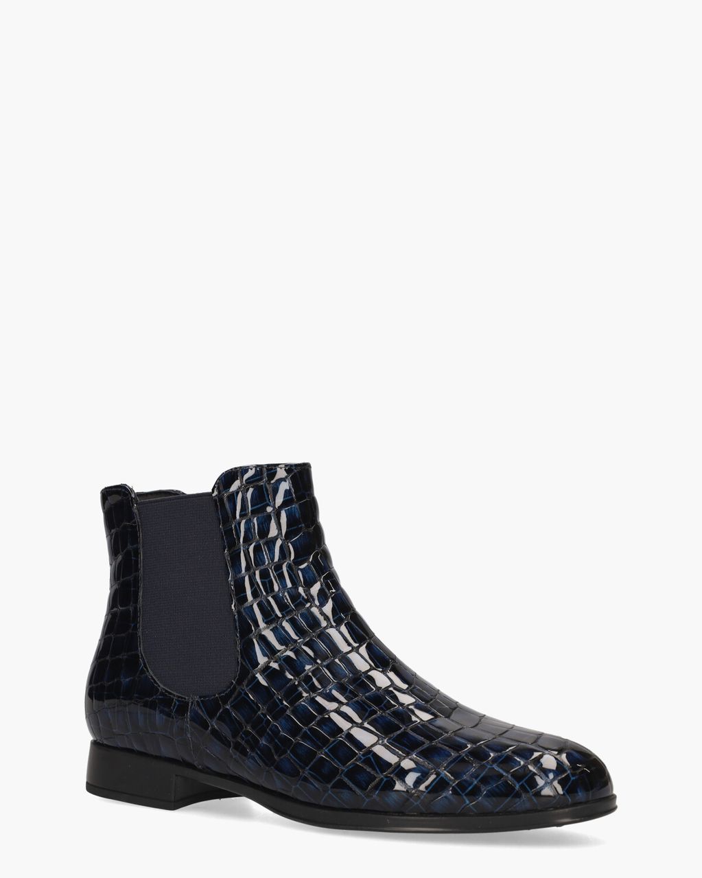 Di Lauro Valencia Donkerblauw Dames Enkelboots