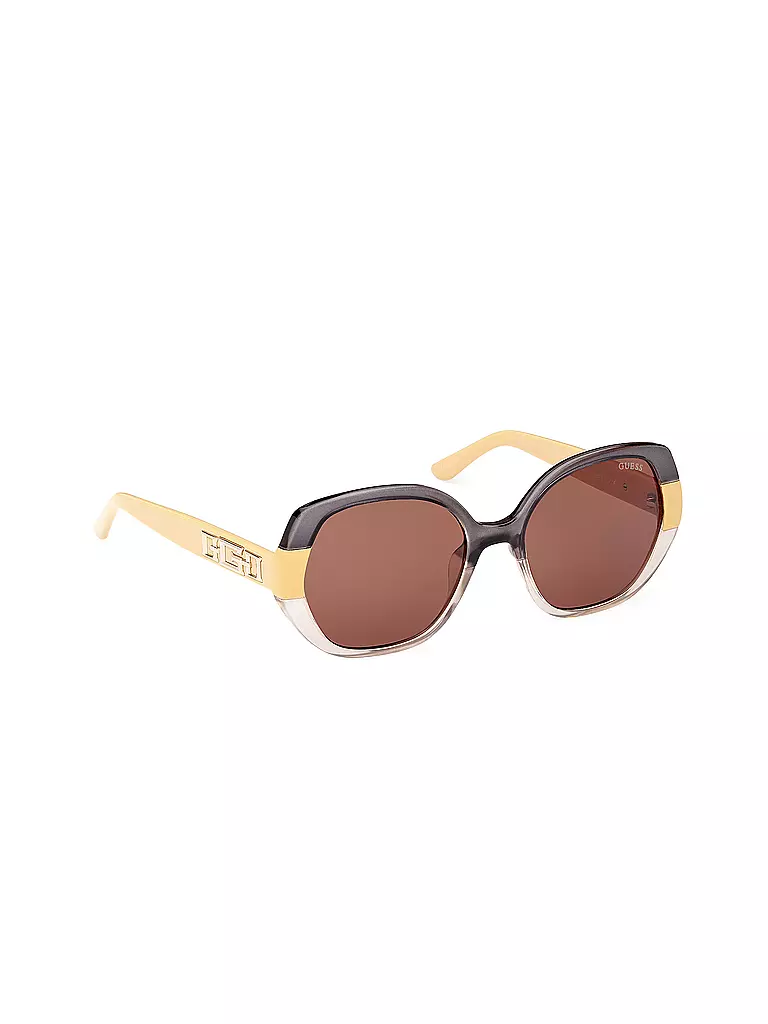 GUESS Sonnenbrille GU7911/55 gelb