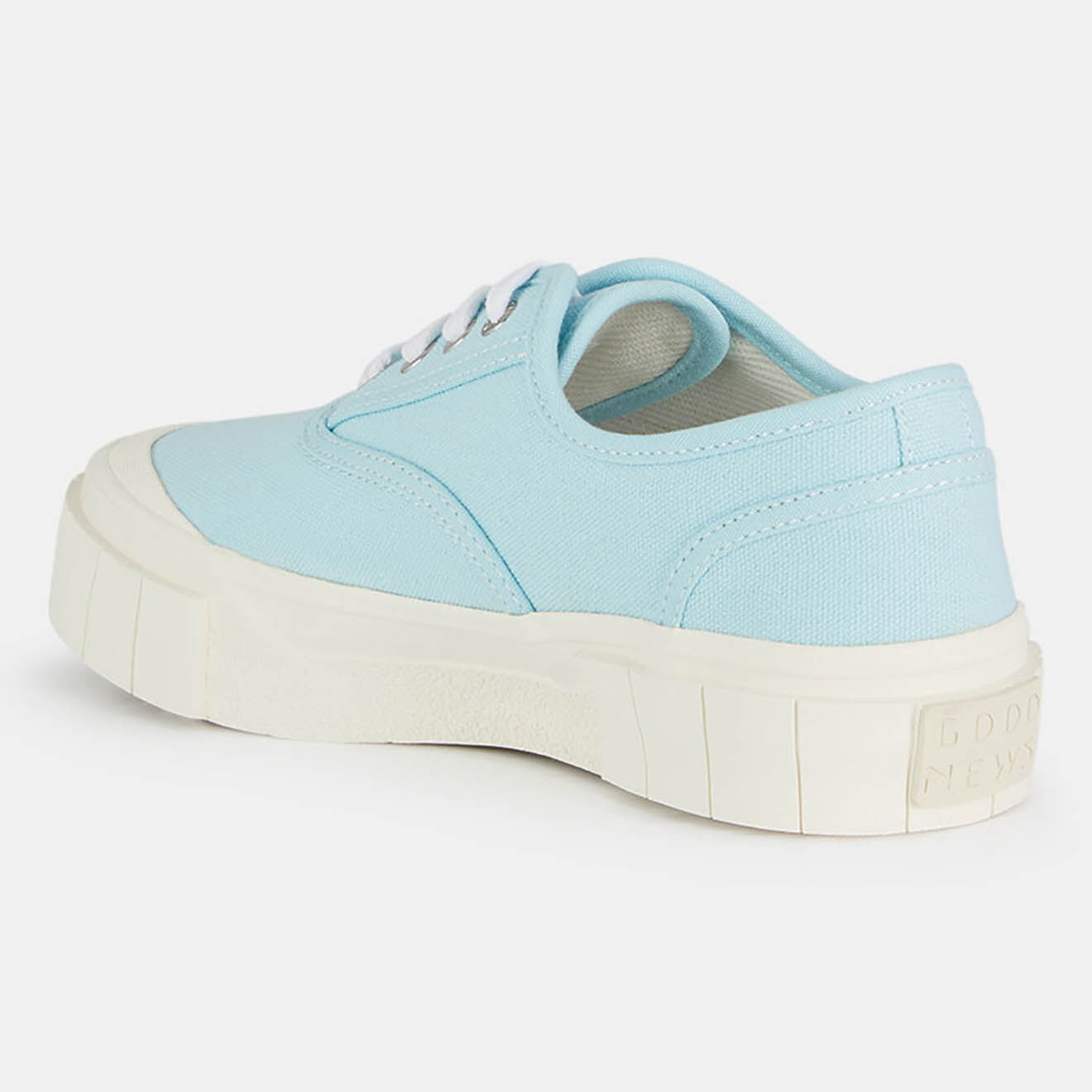 Good News Sneakers en Coton Bio Gnace bleu clair
