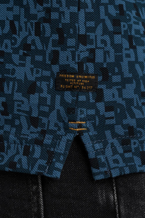 PME legend blauwe heren polo