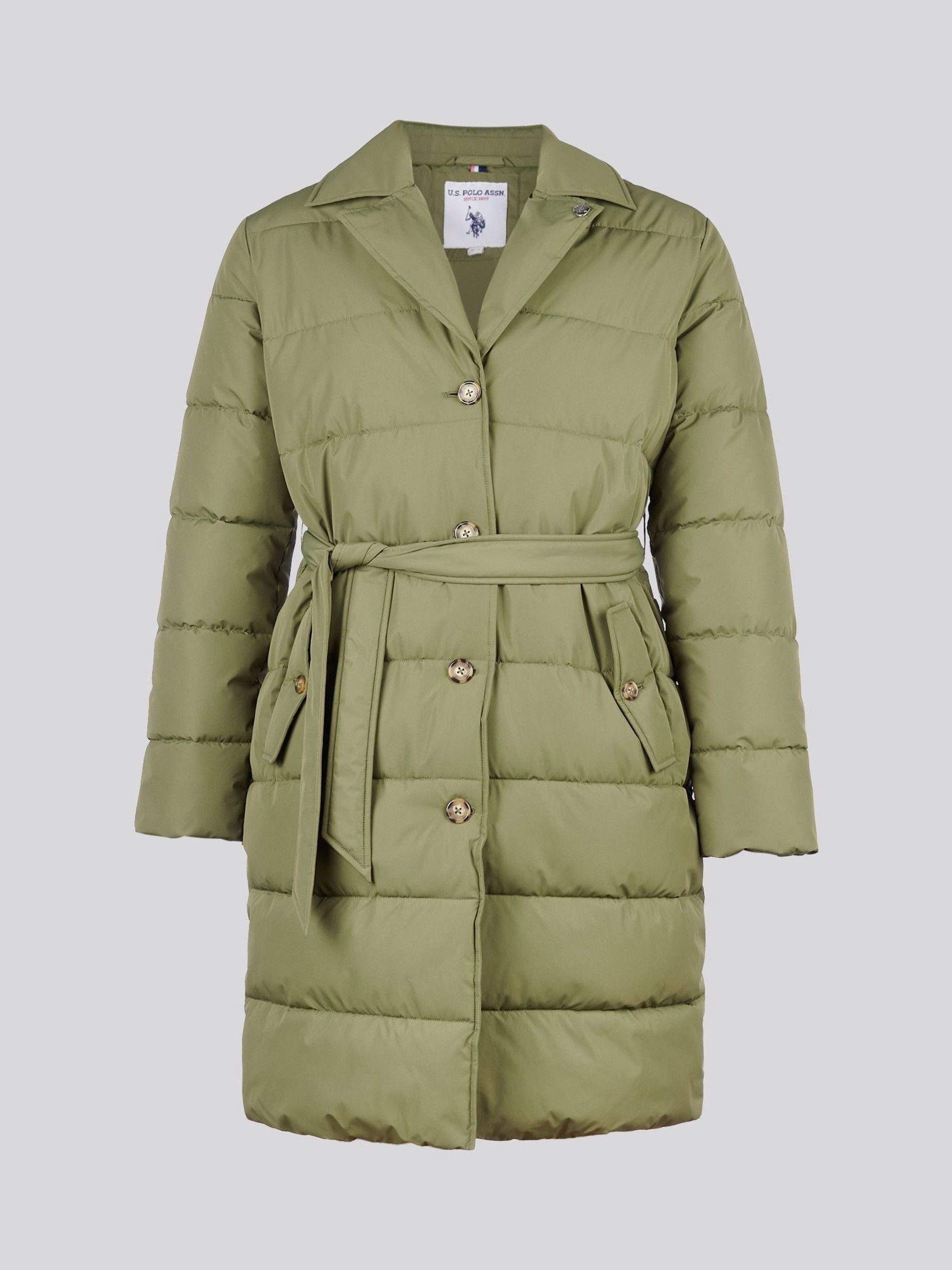 Groen - U.S. Polo Assn. Puffer Trench Coat